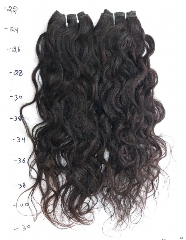 Raw Wavy Virgin Human hair